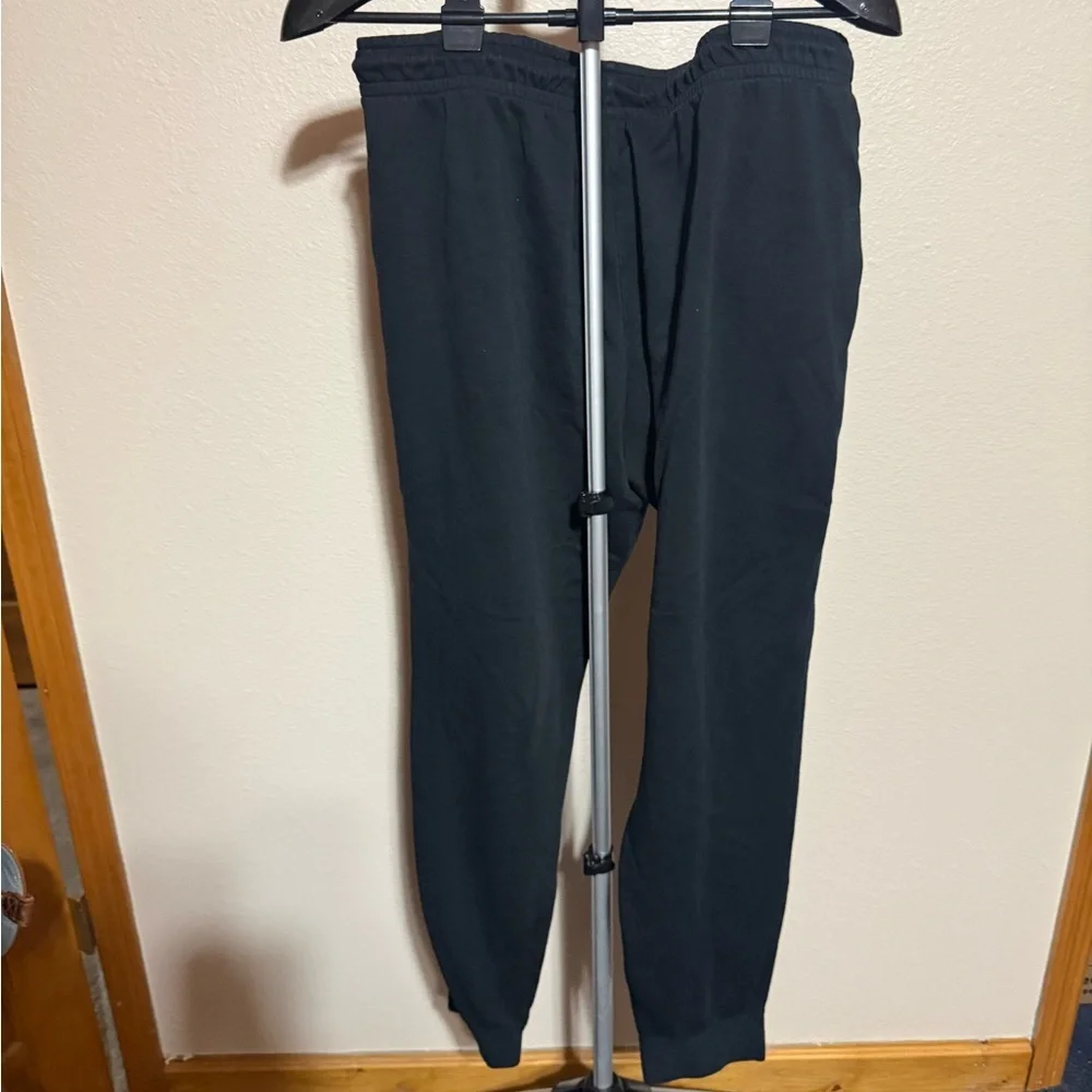 Nike Black Track Pants‎ with Gold Logo size XL